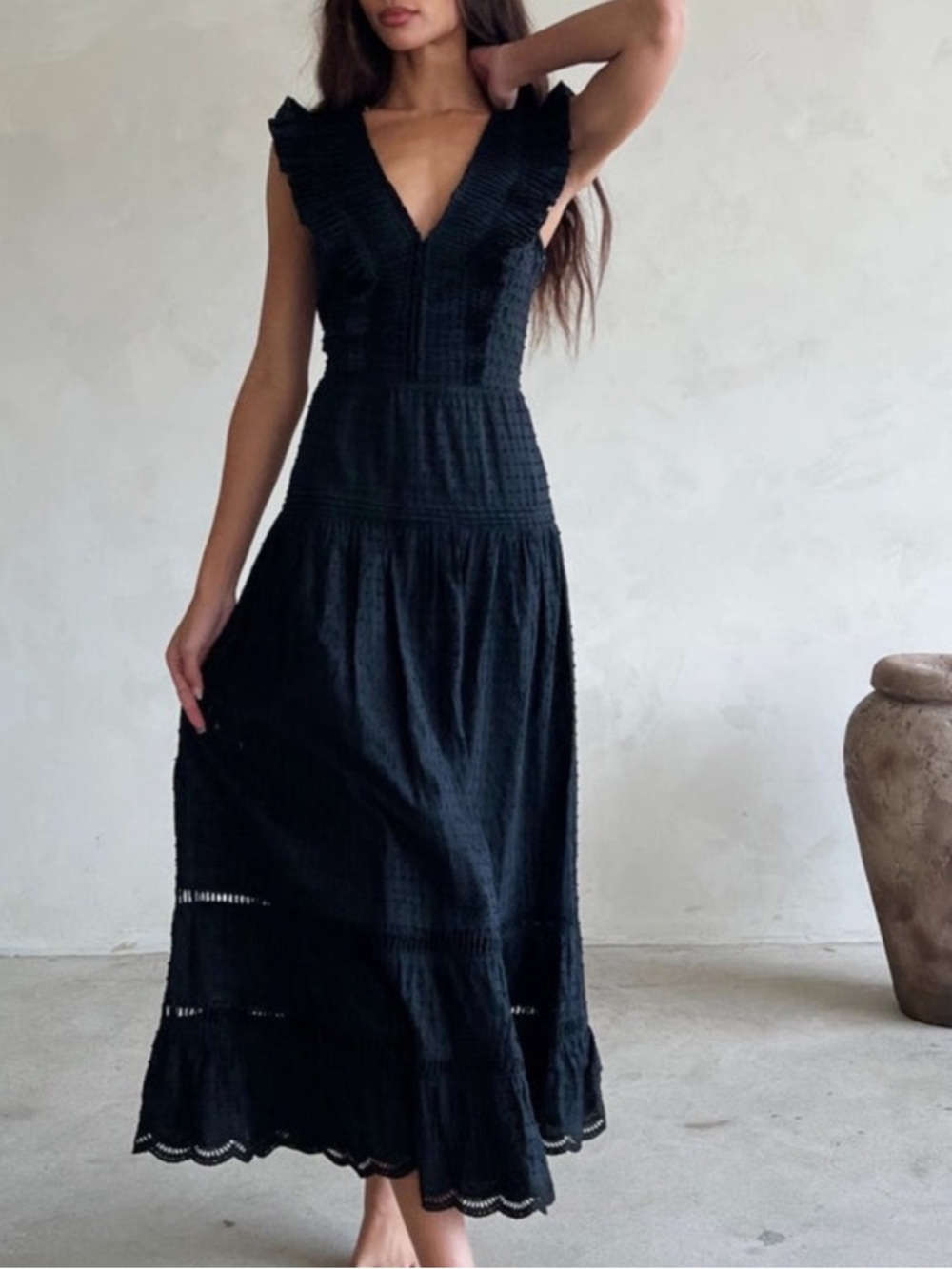 btb Los Angeles cotton maxi dress